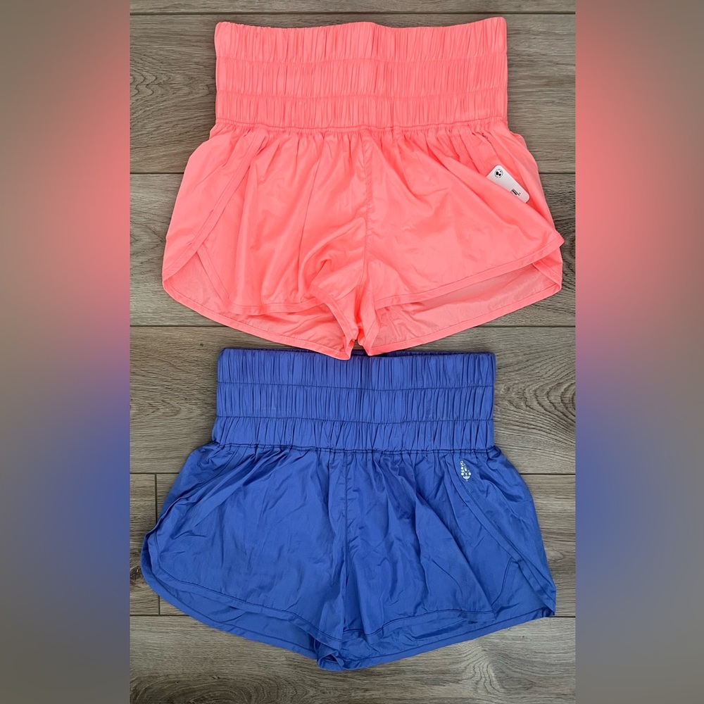Two pairs Free People Movement shorts
